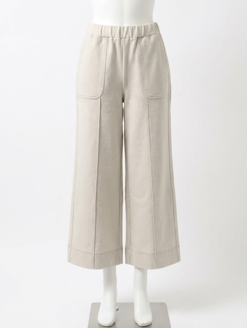 NEW VILAGALLO women's crudo pull on trouser in light khaki